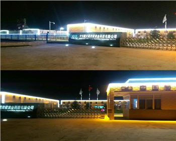 陜西廠區(qū)樓宇亮化-陜西省渭南市大荔縣亮化項目