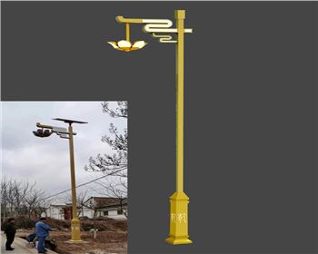 內蒙古寶雞鳳翔美麗鄉村太陽能路燈項目